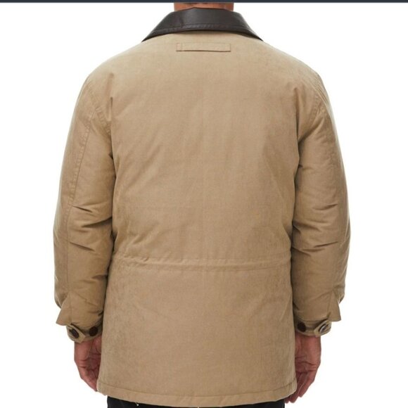 Rainforest  Rugged Elegance Down Barn Coat Tabacco Size XL - Picture 3 of 15